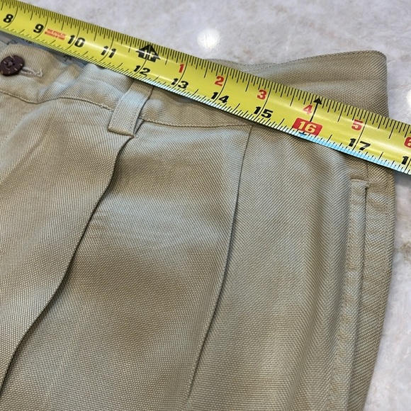 Tommy Bahama 100% Silk Bermuda Shorts |‎ Sage Green | Men’s 36 - Picture 3 of 13